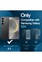5-in-1 Matte Case for Samsung Galaxy S24 5G with 2-Pack Screen & Camera Lens Protectors (Blac - 2