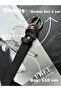 Merge Multi-Ring Pattern Women's Silver Buckle Belt Coat Belt Dress Belt Trouser Belt - 4