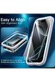5-in-1 Case for iPhone 16 Pro (6.3") with Tempered Glass Screen & Camera Protectors - Clear - 7