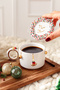 New Year Written on the Lid Mug Ceramic Cup / New Year Ceramic Mug