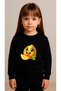 Children's Set Sweatshirt Li̇monn B Printed Girls Boys Crew Neck3 4-5-6-7-8-9-10-11-12Years