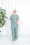 Hair Braided Knitwear Set - 2