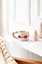 New Year's Twisted Handle Bow Knot Ceramic Mug / New Year's Mug - 2