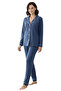Women's Modal Shirt Collar Buttoned 2-Piece Pajama Set Vr.Pa30.T01.Y11.1X - 2