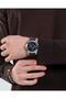 Italian Style S Slim Fit Crew Neck Knitwear Sweater Brown T14506 - 4