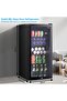 88L Glass Door Compact Beverage Cooler, All Black Edition, With Compressor (RB-88HC-JC) - 4