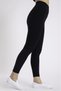 High Waist Black Women's Leggings – Shaping / Sculpting , Stretchy, Stitch-Free Comfort - 6