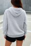Women's Winter Cotton California Printed Hooded Kangaroo Pocket Regular Sweatshirt - 2
