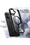 Magnetic Case for iPhone 16 6.1-Inch Compatible with MagSafe (Black) - 3