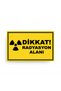 From the Warning Signs Series: “Caution!” Radiation Area” Turkish Warning Sign 30X20 cm - 3