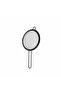 Long Handle Fine Mesh Metal Strainer Sieve |   Black Tea, Flour, Sugar and Spice Strainer 20 cm - 2