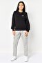 Women Sportswear Fit Long Sleeve Training Sweatshirt, Black - 2