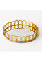 Ring Detailed Luxury Gold Promise, Engagement, Presentation, Decorative Tray (30 cm) - 6