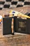 Genuine Leather Mechanism Wallet |   Card Holder |   With Card Holder |   Keychain with Gift |   In a Gift Box