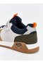 Beige Color Block boys' sports shoes - 5