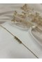 Gold Color Four Heart Detailed Minimal Women's Bracelet – Elegant Thin Daily Stylish Jewelry - 5