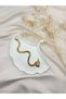 Gold Color Heart Lock Detailed Women's Bracelet – Modern, Glamorous, and Timeless Design - 2