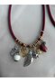 Bijuteri Combination Women's Necklace-New-Young-Stylish Design Modern Gift Option - 3