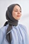 وشاح من قماش الموسلين مع أربطة - 3