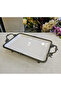 Cast Edge Frame Footed Porcelain Presentation Plate 30*22 Antique