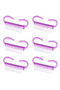 Pedicure Nail Brush Set - 6 Pieces (Random Color)