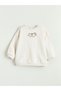 Lcw Baby Beige Crew Neck Baby Boy Thick Sweatshirt and Sweatpants - 3