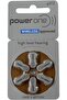 Power One P312 (Size 312) Hearing Aid Batteries - 60 Count - 2