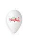 13" Standard Latex HO HO HO Merry Christmas 25ct