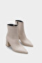 Women's Leather Matte Slip-On Boots - 6