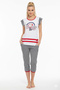 Striped Cruise Capri Suit 2422
