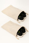 10 Pcs Drawstring Raw Cloth American Fabric Shoe Storage Pouch-Bag Organizer-Organizer - 4