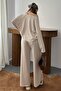 Beige Oversized Mold Modal Set - 5