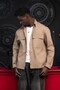 Oversized Thin Canvas Fabric Unlined Shirt with Double Flap Pockets