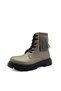 Platinum Color Zippered Tassel Detailed Girls' Boots between Sizes 31-35