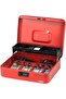 X-Large Cash Box with Combination Lock (Red)