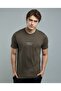 Typography Print T-Shirt With Crew Neck And Short Sleeves - 3