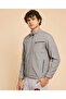 Textured Knit Jacket With Zipper Closure - 4