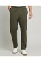 Solid Cargo Pants With Drawstring Waist - 2