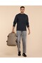 Taupe Men's Solid Zip-Around Backpack - 6