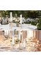 Gold Candlestick Holder Set of 3 – Tall Hurricane Taper Candle Holders - 4