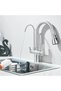 3-way kitchen faucet, pull-out sprayer, brushed silver (code 1016-N) - 6