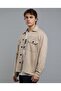 Solid Jacket With Button Closure - 4
