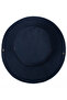 Summer Foldable Wide Brim Safari Navy Blue Cowboy Hat Unisex Fedora Bucket Fisherman Hat - 5