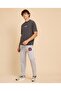 Typography Print T-Shirt With Crew Neck And Short Sleeves - 5