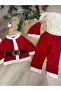 Baby Boy Kids Santa Claus Christmas Costume Bottom Top Set - 3