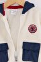 Men's welsoft baby coat, zipper coat, hooded coat, super soft fabric - 2