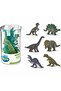 Dinosaur Mini Figures Set, 6 Pieces