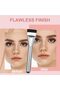 Flat Foundation Brush for Liquid Makeup, 14cm - Silver - 6