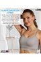 Seamless Padded Sports Bra Non Wired Adjustable Straps For Yoga Gym Training Running Workout Fitness - 3