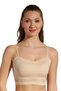 Seamless Padded Sports Bra Non Wired Adjustable Straps For Yoga Gym Training Running Workout Fitness